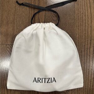 Aritzia Essential Solid Brass Leather Belt with Gold Buckle